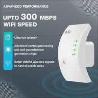 Thumbnail for Trenzu WiFi Range Extender for Home/Office - 300Mbps Internet Booster - liquidation.store
