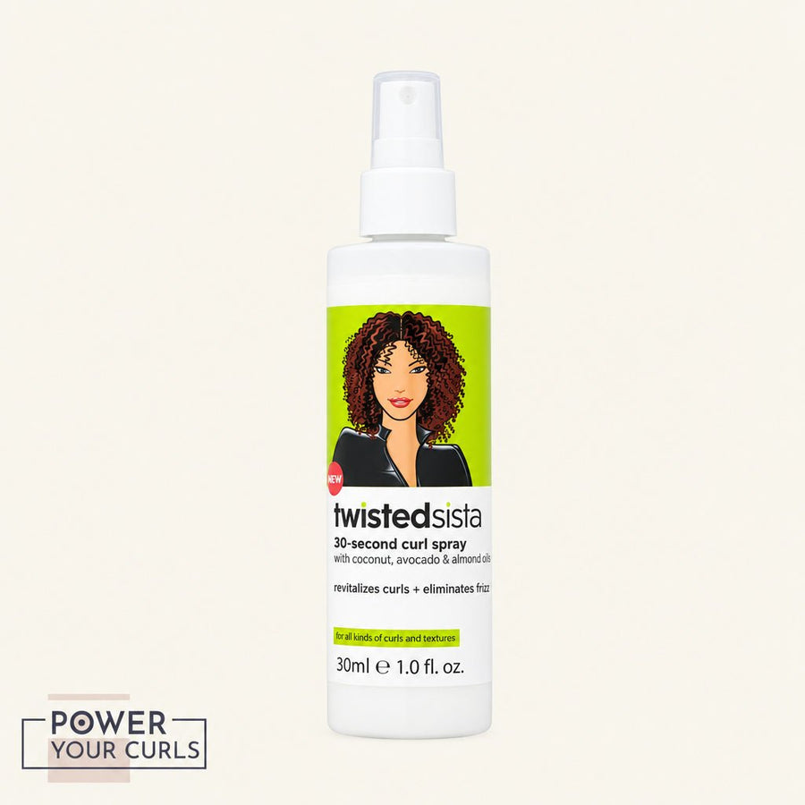 Twisted Sista Urban Therapy 30 Second Curl Spray 30ml – Curl Refresher Mist - liquidation.store