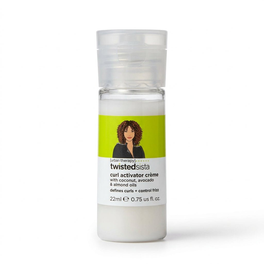 Twisted Sista Urban Therapy Curl Activator Crème 22ml – Coconut, Avocado & Almond Oils - liquidation.store