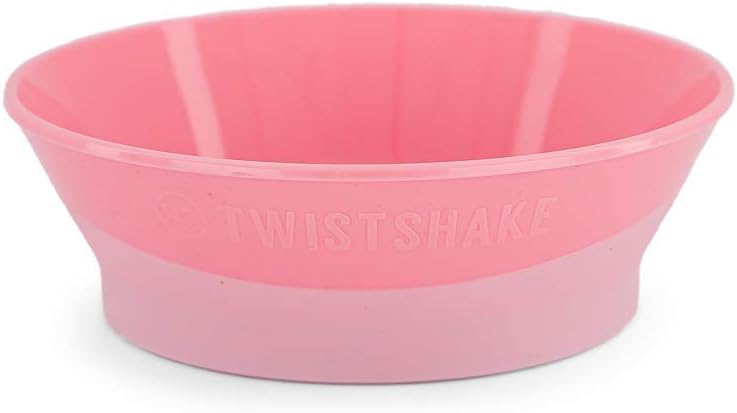 Twistshake Baby Bowl with Airtight Lid - Pink (6+M) - liquidation.store