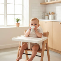 Thumbnail for Twistshake Baby Training Drink Cups 2 Pack - 170ml (Grey/White) - liquidation.store