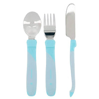 Thumbnail for Twistshake Cutlery Leanring Set - 12M+ (Blue) - liquidation.store