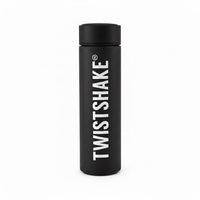 Twistshake Hot or Cold Insulated Flask - 420ml (Black) - liquidation.store