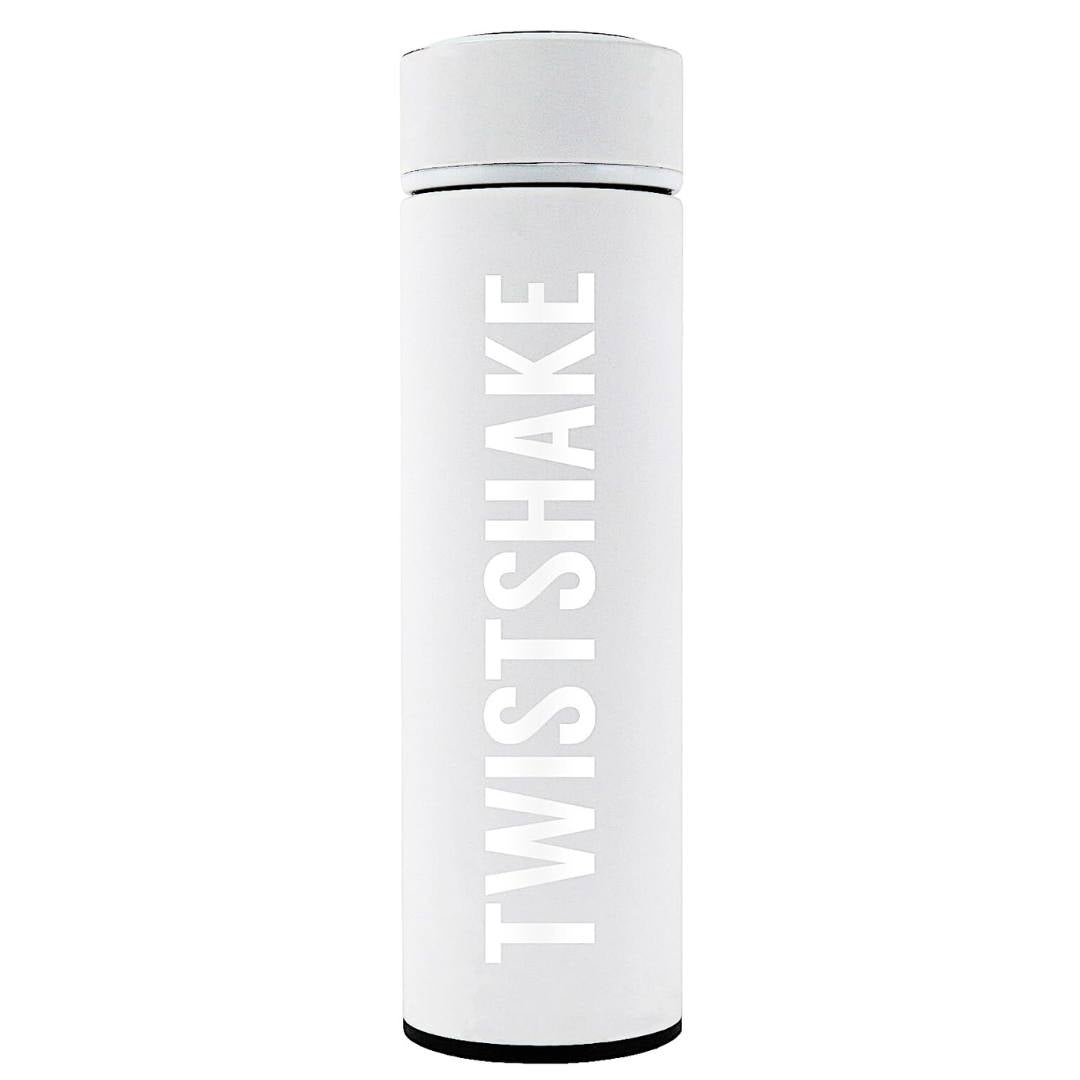 Twistshake Hot or Cold Insulated Flask - 420ml (White) - liquidation.store