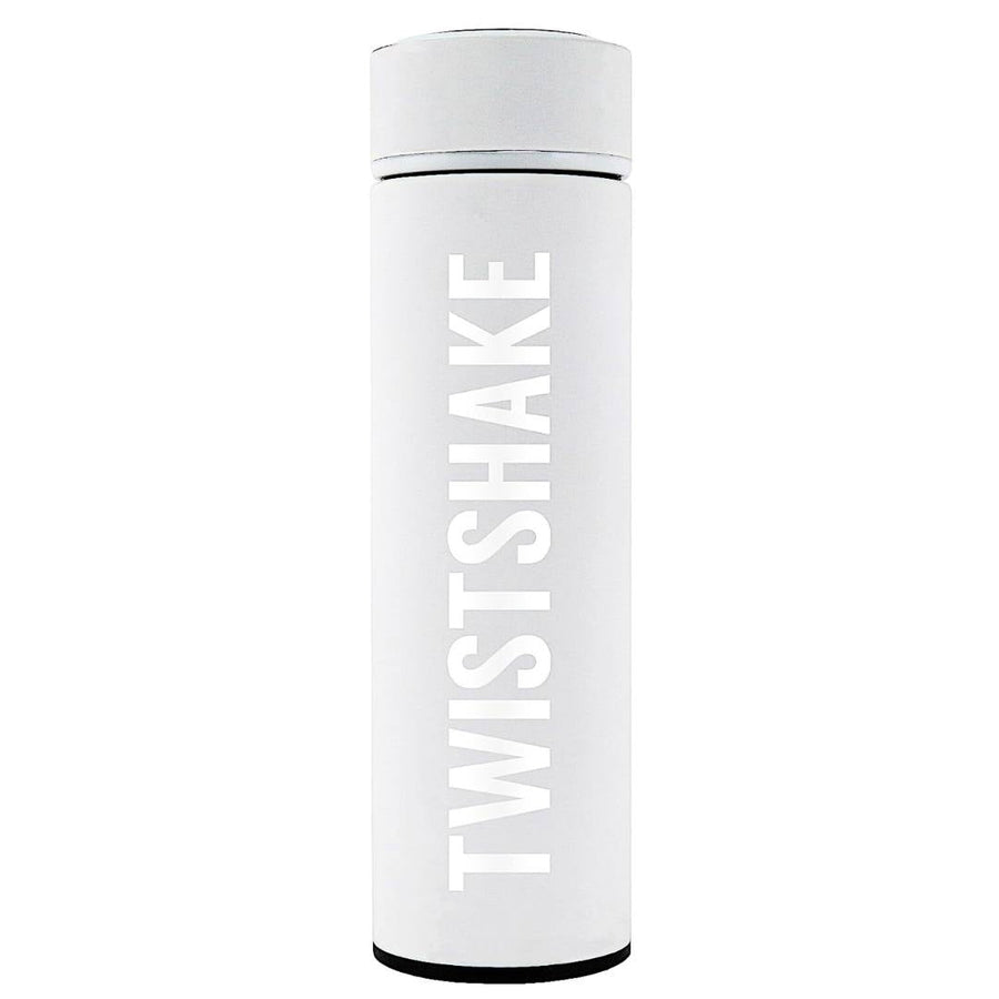 Twistshake Hot or Cold Insulated Flask - 420ml (White) - liquidation.store