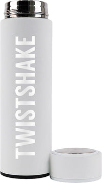 Thumbnail for Twistshake Hot or Cold Insulated Flask - 420ml (White) - liquidation.store