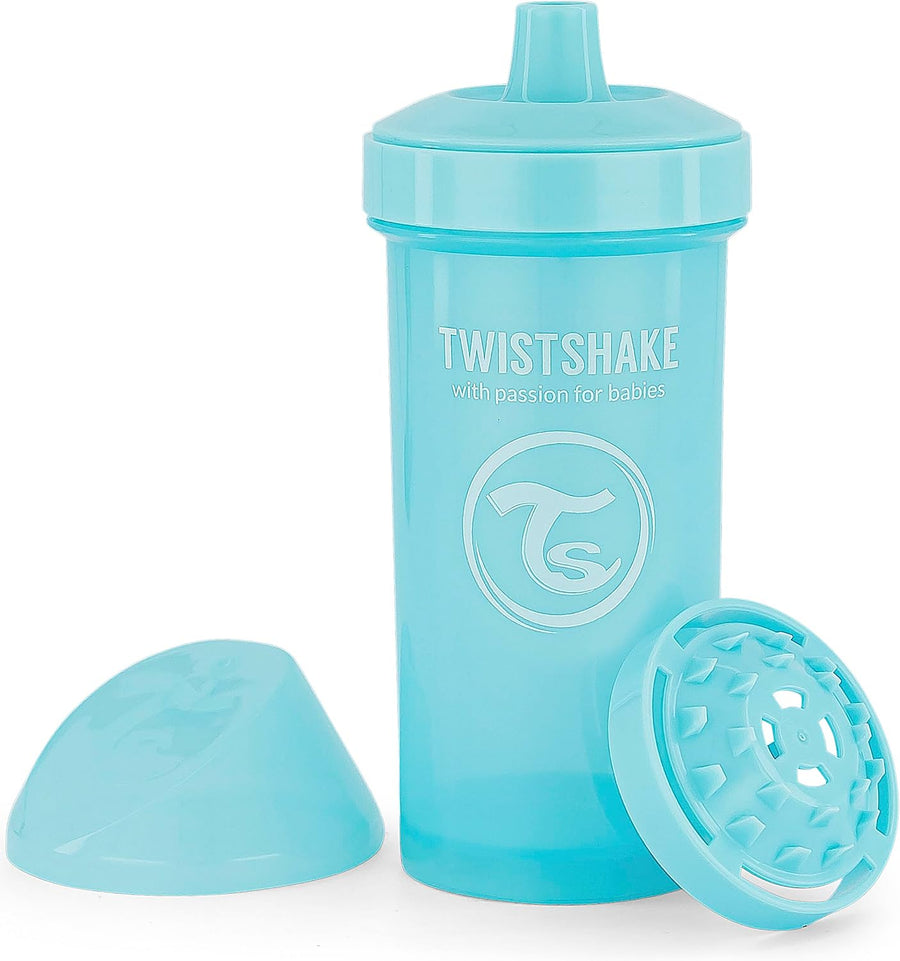Twistshake Leak Proof Kid Cup with Fruit Mixer - 360ml (Blue) 12M+ - liquidation.store