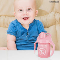 Thumbnail for Twistshake Mini Cup Non - Spill with Fruit Mixer - 230ml (Pink) - liquidation.store