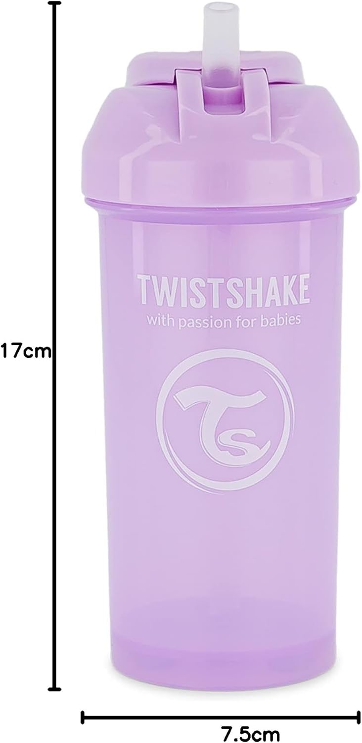 Twistshake Straw Cup Leak Proof Baby Bottle - 360ml - liquidation.store
