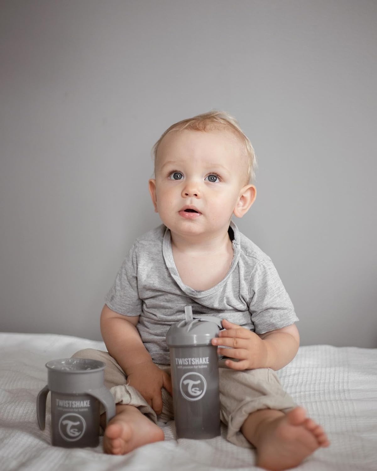 Twistshake Straw Cup Leak Proof Baby Bottle - 360ml - liquidation.store