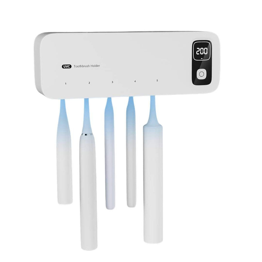 UVC Rechargeable Toothbrush sanitiser and Holder - liquidation.store