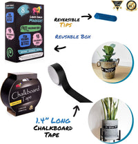 Thumbnail for Vaci Chalk Markers Pack of 8 + Chalkboard Tape - liquidation.store