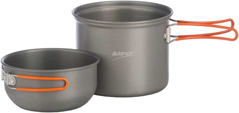 Vango Hard Anodised Cook Kit - Grey - liquidation.store