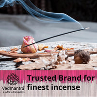 Thumbnail for Vedmantra Violet Incense Sticks With Incense Holder - 6 Pack X 20 Sticks - liquidation.store