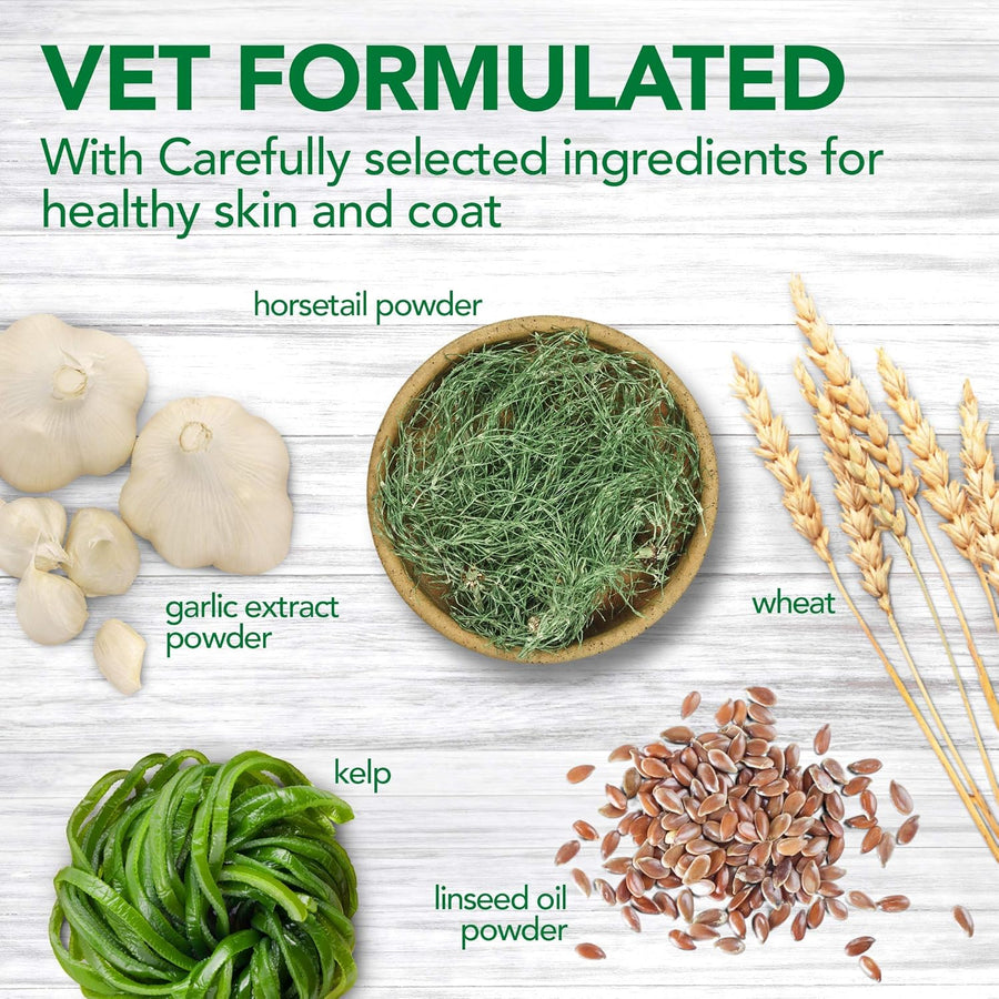 Vet's Best Plant - Based Skin & Coat Supplement For Dogs - 60 Tablets - liquidation.store