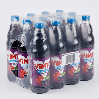 Vimto No Added Sugar Squash 725ml x 12 – Mixed Fruit Cordial Multipack - liquidation.store