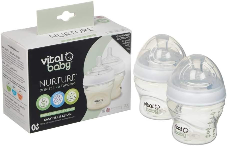 Vital Baby Breast Like Feeding Bottle - liquidation.store