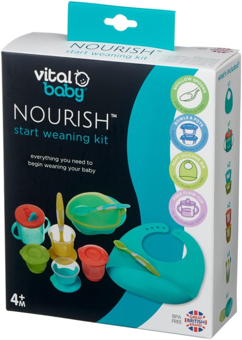 Vital Baby Nourish Start Weaning & Feeding Kit - liquidation.store