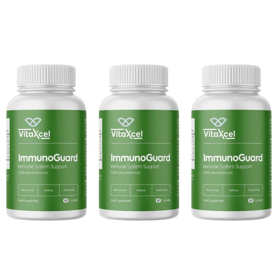 Vitaxcel ImmunoGuard Supplement - 180 Capsules - liquidation.store