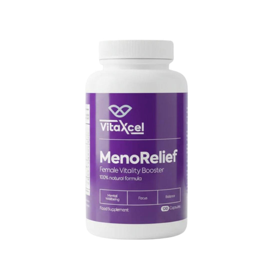 VitaXcel Meno Relief Female Vitality Booster - 120 Capsules - liquidation.store