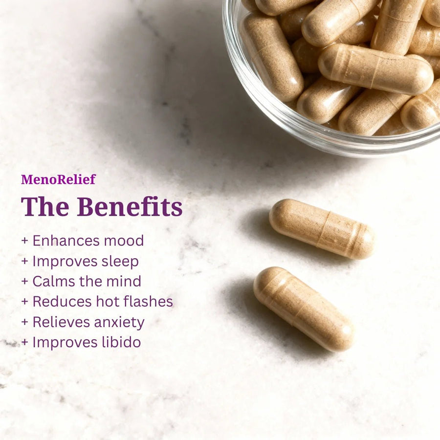 VitaXcel Meno Relief Female Vitality Booster - 360 Capsules - liquidation.store