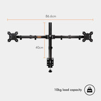 Thumbnail for VonHaus Dual Monitor Stand for 13 - 27