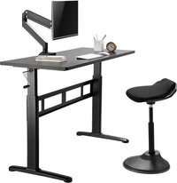 Thumbnail for VonHaus Height Adjustable Large Standing Desk - 140cm - liquidation.store