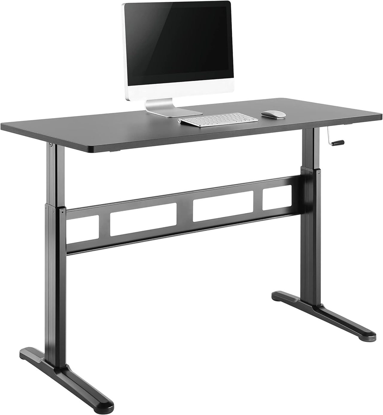 VonHaus Height Adjustable Large Standing Desk - 140cm - liquidation.store