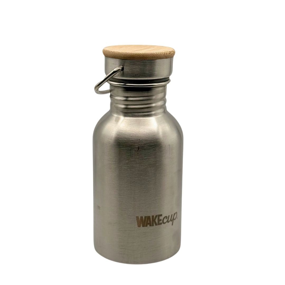 WakeCup Reusable Stainless Steel Water Bottle - liquidation.store