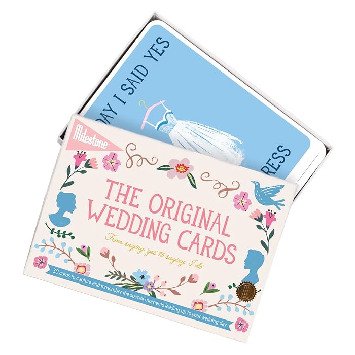 Wedding Keepsake Cards by Milestone - Newly Engaged Memories - liquidation.store