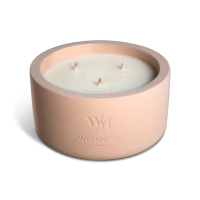 Wellness By Manuel REFRESH Scented Designer Candle - Peppermint 3 Wick - liquidation.store