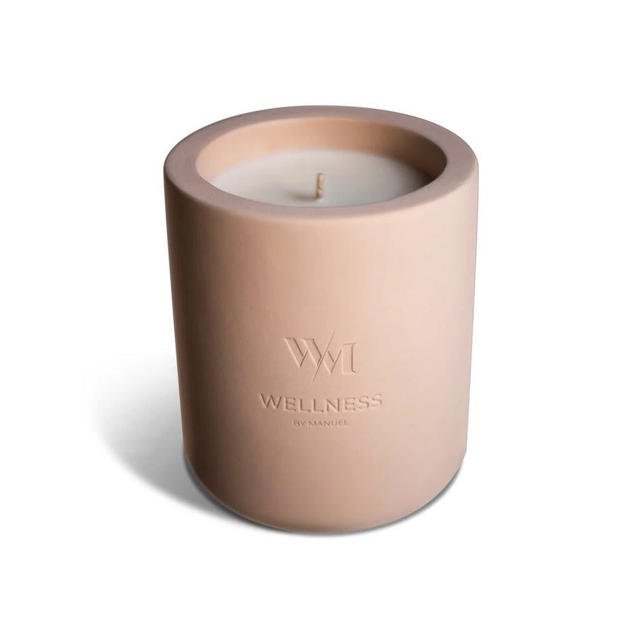Wellness By Manuel REFRESH Scented Designer Candle - Peppermint - liquidation.store