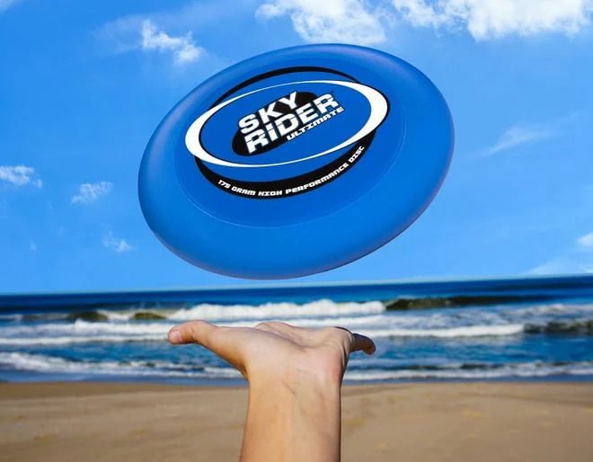 Wicked Sky Rider - High Performance Flying Frisbee (175g) - Blue - liquidation.store