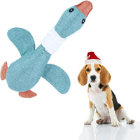 Thumbnail for Wild Goose Squeaky Dog Toys for Small to Medium Dogs (Grey & Blue) - liquidation.store