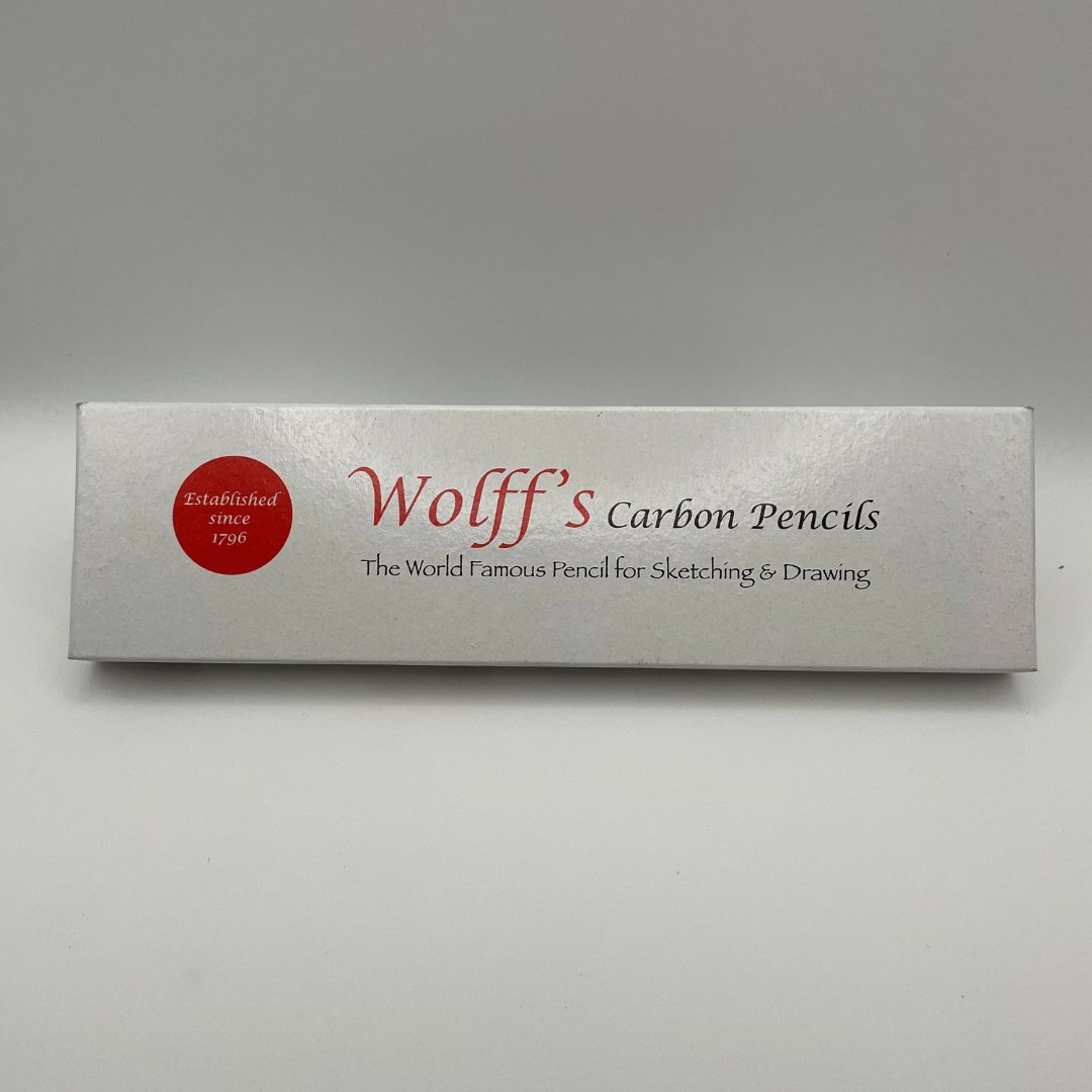 Wolff's Carbon Pencil Set B, 2B, 4B, 6B - 12 pencils - liquidation.store