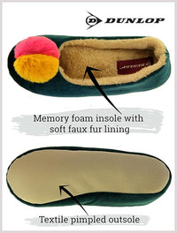 Women's Dunlop Teale Slippers M (UK 5 - 6) - liquidation.store