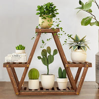 Thumbnail for Wooden Plant Stand for Indoor and Outdoor Use - 4 Levels - liquidation.store