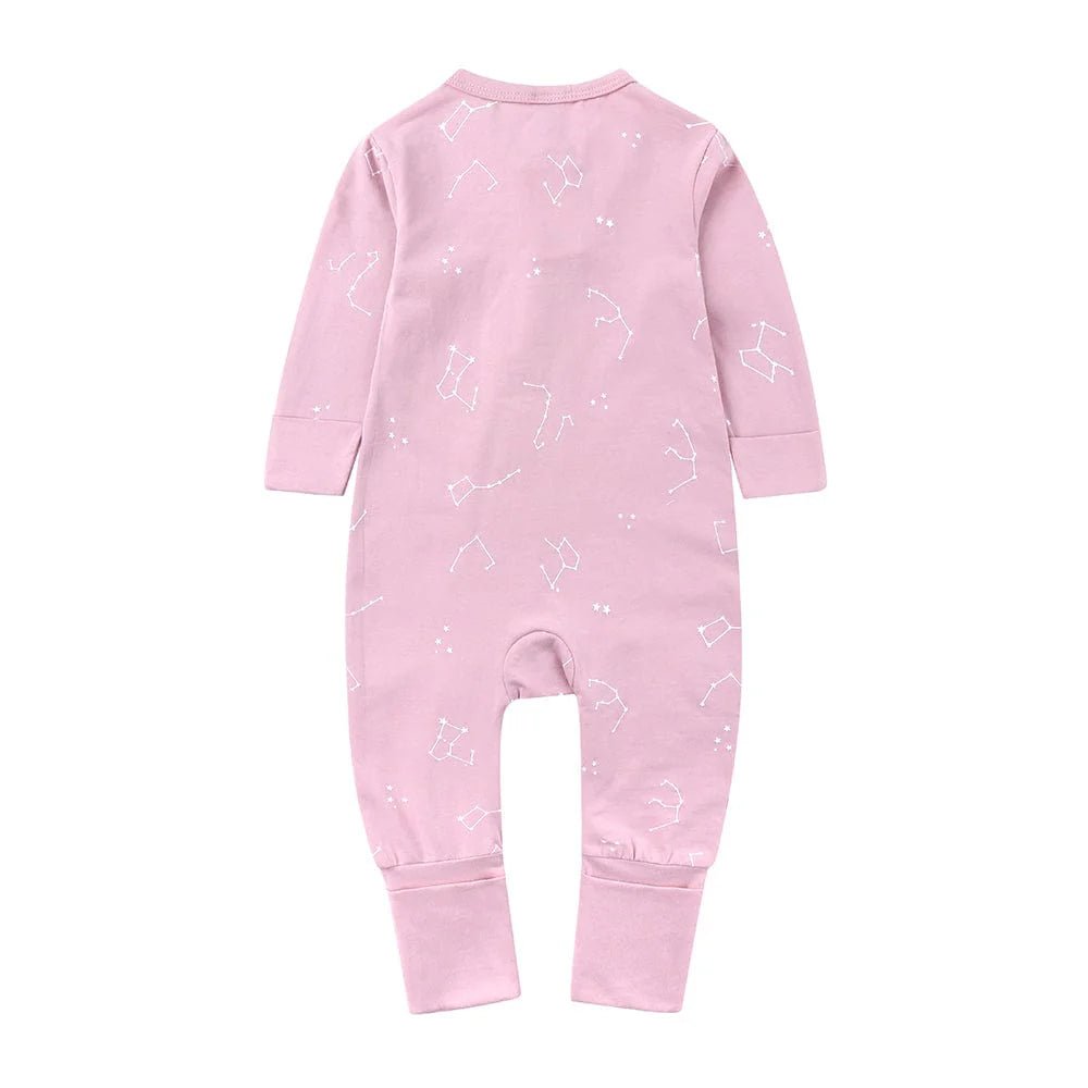 Written In The Stars Zip Baby Sleepsuit (Various Sizes) - liquidation.store