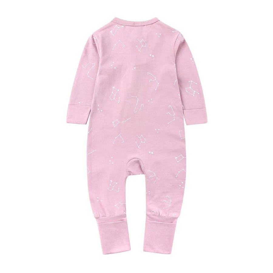 Written In The Stars Zip Baby Sleepsuit (Various Sizes) - liquidation.store