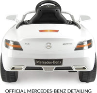 Thumbnail for Xootz, Mercedes - Benz White SLS Official Licensed Kids Electric Ride On Car - liquidation.store