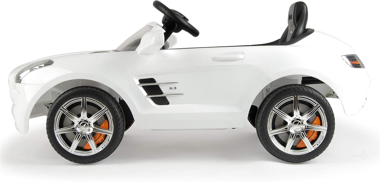 Xootz, Mercedes - Benz White SLS Official Licensed Kids Electric Ride On Car - liquidation.store