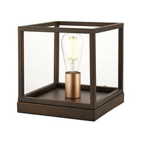 Thumbnail for York Square Matt Bronze effect Table lamp - liquidation.store