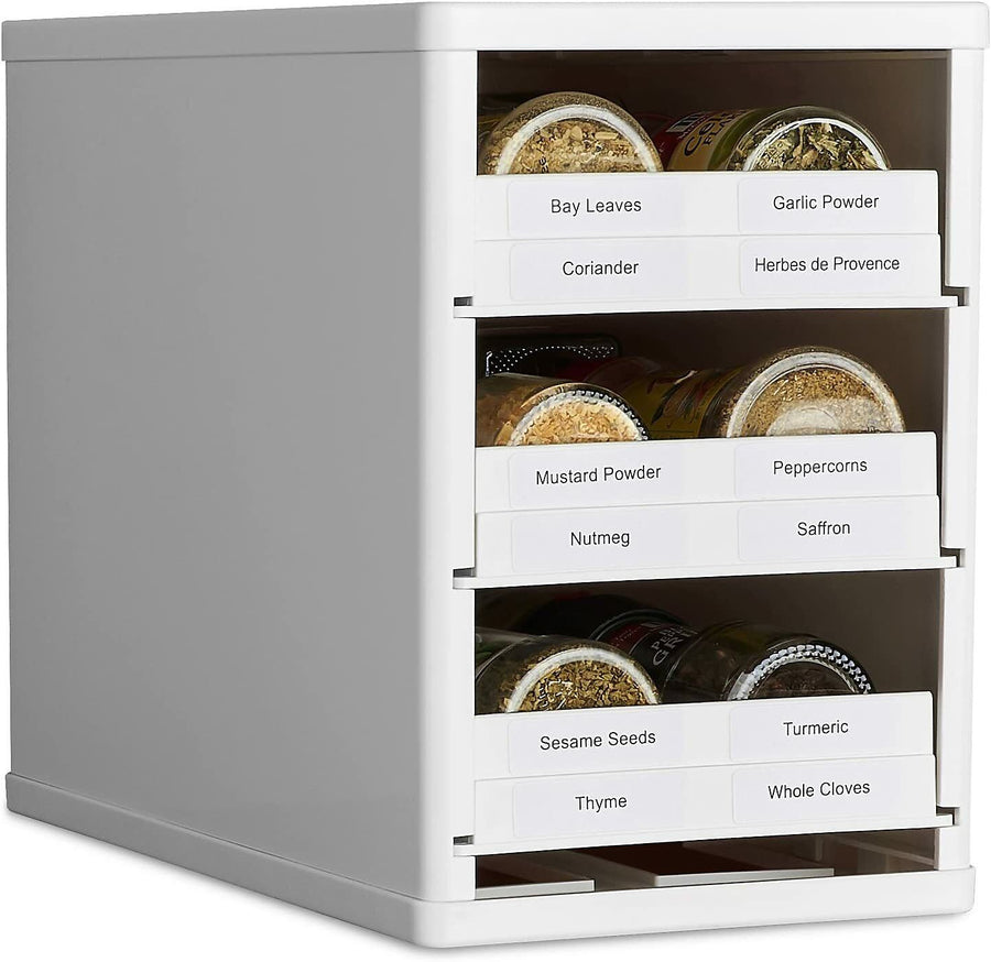YouCopia MiniStack Spice Rack Drawer 12 Bottle Capacity - liquidation.store