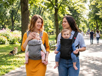 You+ME 4-in-1 Mesh Baby Carrier Newborn to Toddler - 3.5-14.5 kg (Grey) - liquidation.store