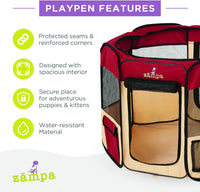 Thumbnail for Zampa Pet Playpen - liquidation.store