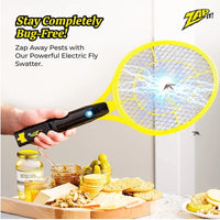 Thumbnail for Zap It! Electric Fly Swatter Rechargeable Fly Zapper - Medium - liquidation.store