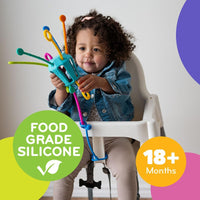 Thumbnail for Zippee Pull String Sensory Activity Toy with Unique Textures & Sound - Producing Cords - liquidation.store