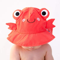 Thumbnail for ZOOCCHINI Swim Nappy & Sun Hat Crab (12 - 24M) - liquidation.store