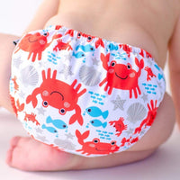 Thumbnail for ZOOCCHINI Swim Nappy & Sun Hat Crab (12 - 24M) - liquidation.store