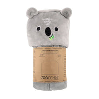 Thumbnail for Zoocchini Toddler/Kids Animal Hooded Blanket - Kai the Koala - liquidation.store